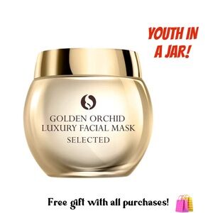 Golden Orchid Luxury Facial Mask